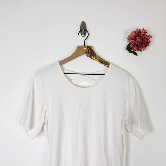 DENIM & CO Oversized Tunic Top - Picture 3 of 6